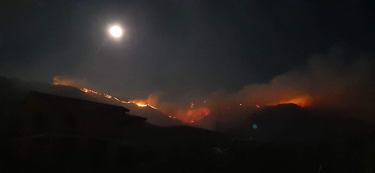 Ruište, požar 07.04.2020. Foto: Džemal Ćesir - VMBiH - Donesena odluka o traženju međunarodne pomoći u gašenje požara